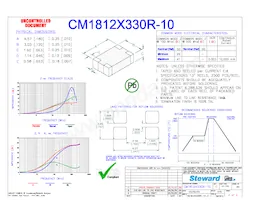 CM1812X330R-10 Datenblatt Cover