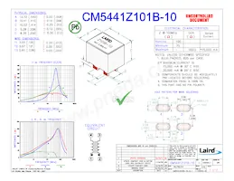 CM5441Z101B-10 Datasheet Cover