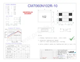 CM7060N102R-10 Datenblatt Cover
