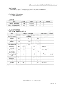 CX3225GB12000H0KPSC1 Datasheet Pagina 3