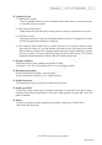 CX3225GB12000H0KPSC1 Datasheet Pagina 11