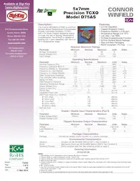 D75AS-020.0M-T Datenblatt Cover