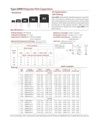 DMM2W4P7K-F Datasheet Cover