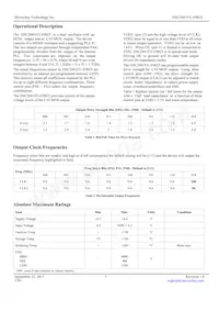 DSC2041FI1-F0025 Datasheet Pagina 3