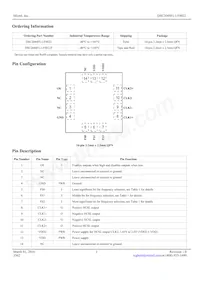 DSC2044FL1-F0022T Datasheet Pagina 2