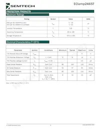 ECLAMP2465T.TCT Datasheet Page 3