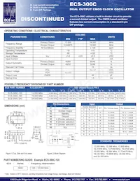 ECS-300C-300 Datasheet Cover