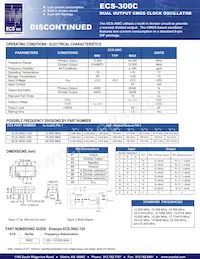 ECS-300C-300 데이터 시트 표지