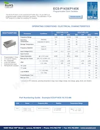 ECS-P145-BX Datasheet Cover