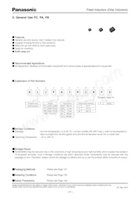 ELJ-FB220KF Datasheet Cover