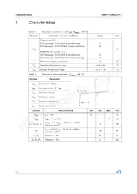 EMIF01-SMIC01F2 Datasheet Page 2