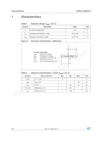 EMIF02-USB01F2 Datasheet Page 2