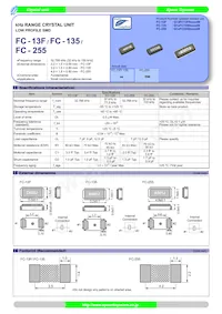 FC-13F 32.76800KA-A3 Datasheet Copertura
