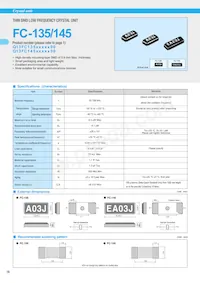 FC-145 32.7680KD-AC3 데이터 시트 표지