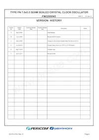 FN0200045 Datasheet Page 2