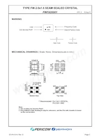 FW1920001 Datasheet Pagina 5