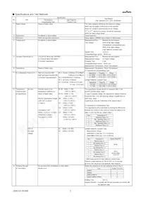 GRM188R61C475KAAJD Datasheet Page 2