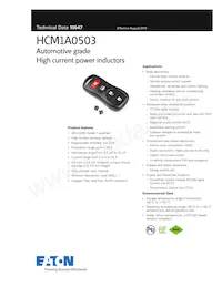 HCM1A0503-R75-R數據表 封面