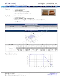 HCSK2725FT1L00 Datasheet Cover