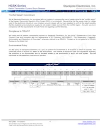 HCSK2725FT1L00 Datenblatt Seite 4