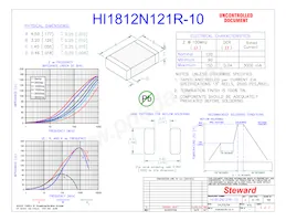 HI1812N121R-10 Datasheet Cover