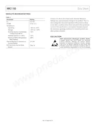 HMC1160LP5ETR Datasheet Page 4