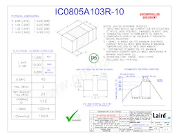 IC0805A103R-10 Datenblatt Cover