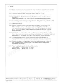 KT2520K26000ACW18TAS Datasheet Page 12