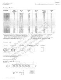LDS0705-R82M-R Datasheet Pagina 2