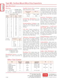 MC12FA151F-T Datenblatt Seite 3