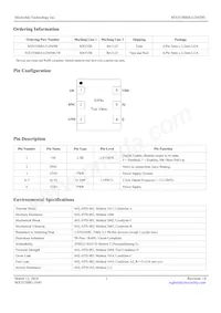 MX553BBA312M500-TR Datasheet Page 2