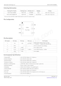 MX575ABA25M0000-TR Datasheet Page 2