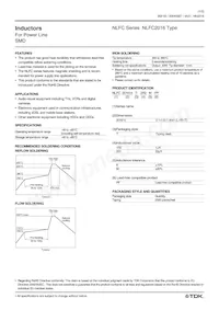 NLFC201614T-4R7M-PF Datasheet Cover