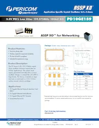 PD10GE159 Datasheet Cover