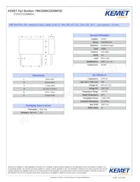 PME264NC5330MR30 Datasheet Cover