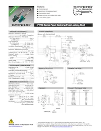 PTP902-030S-103B1 Datenblatt Cover