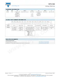 RPS0500DH1R00JB Datasheet Page 4