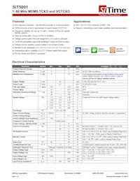 SIT5001AC-GE-33E0-6.553600X Datasheet Cover