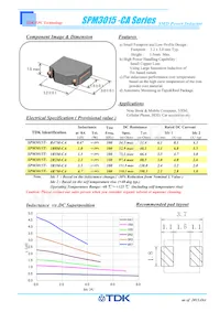 SPM3015T-3R3M-CA Datasheet Cover