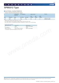 SPM5012T-2R2MT Datasheet Pagina 6