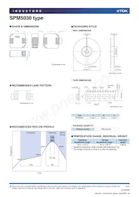 SPM5030T-1R0MT Datasheet Pagina 3