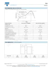 T25D226M050CSZ Datasheet Pagina 6