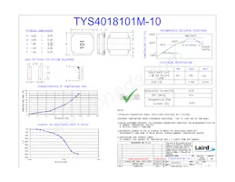 TYS4018101M-10 Datasheet Copertura