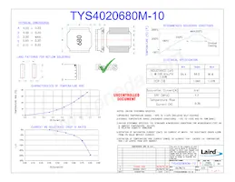 TYS4020680M-10 Datasheet Copertura