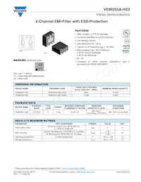 VEMI255A-HS3-GS08 Datasheet Cover