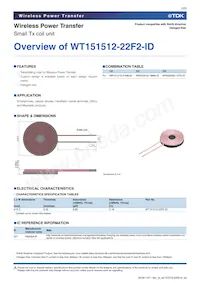 WT151512-22F2-ID Datasheet Page 2