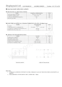 64128KX FC BW-3 Datasheet Page 11