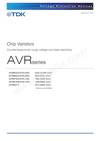 AVR-M14A2C240MT600N Datasheet Cover