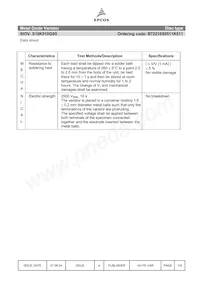 B72210S0511K511 Datasheet Pagina 8