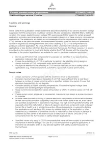 B72500E2170S170 Datasheet Pagina 10